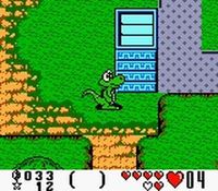 une photo d'Ã©cran de Croc 2 sur Nintendo Game Boy Color